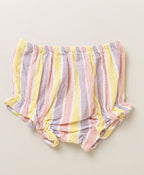 Multicoloured Striped Blouse with a Bloomer - Multicoloured