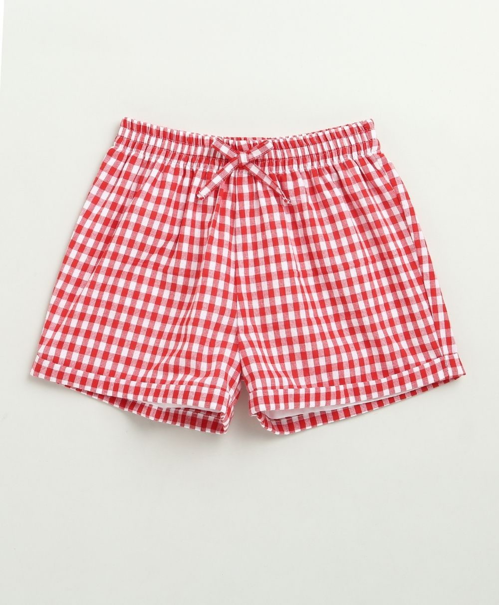 Koala Print Co-ord Set - White & Red