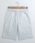 Cotton Twill Shorts - Grey