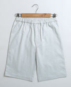 Cotton Twill Shorts - Grey
