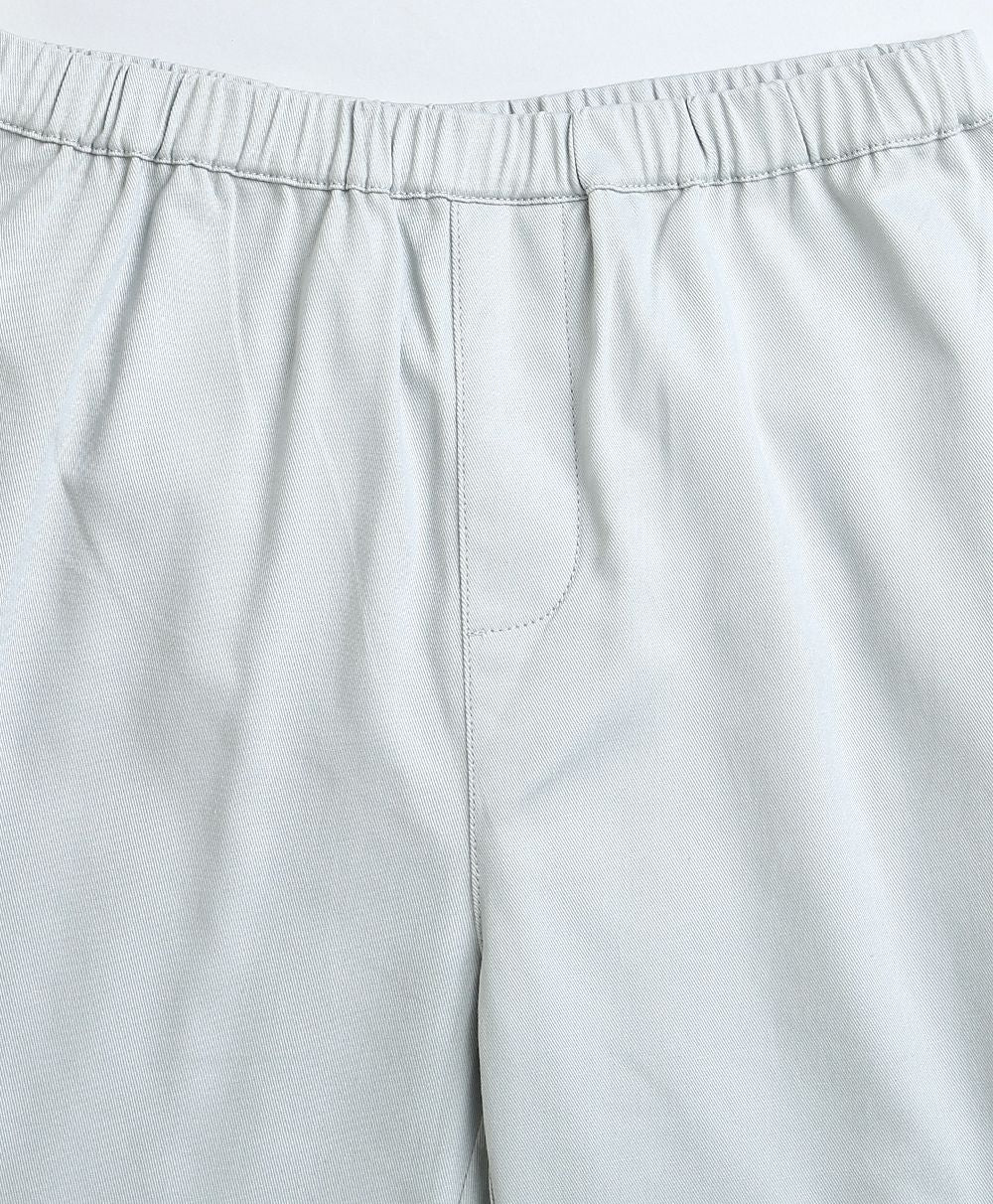Cotton Twill Shorts - Grey