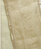 The Golden Dots Gharara Set - Golden & White