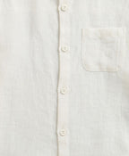 Classic Stripes & White Shirt Set - Off White & Beige