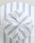 Unisex Skyline Stripe Sun Hat - Blue & White