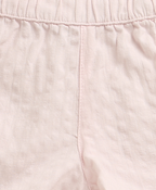 The Sunset Safari Cotton Co-ord Set - White & Pink