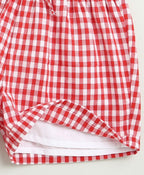 Koala Print Co-ord Set - White & Red