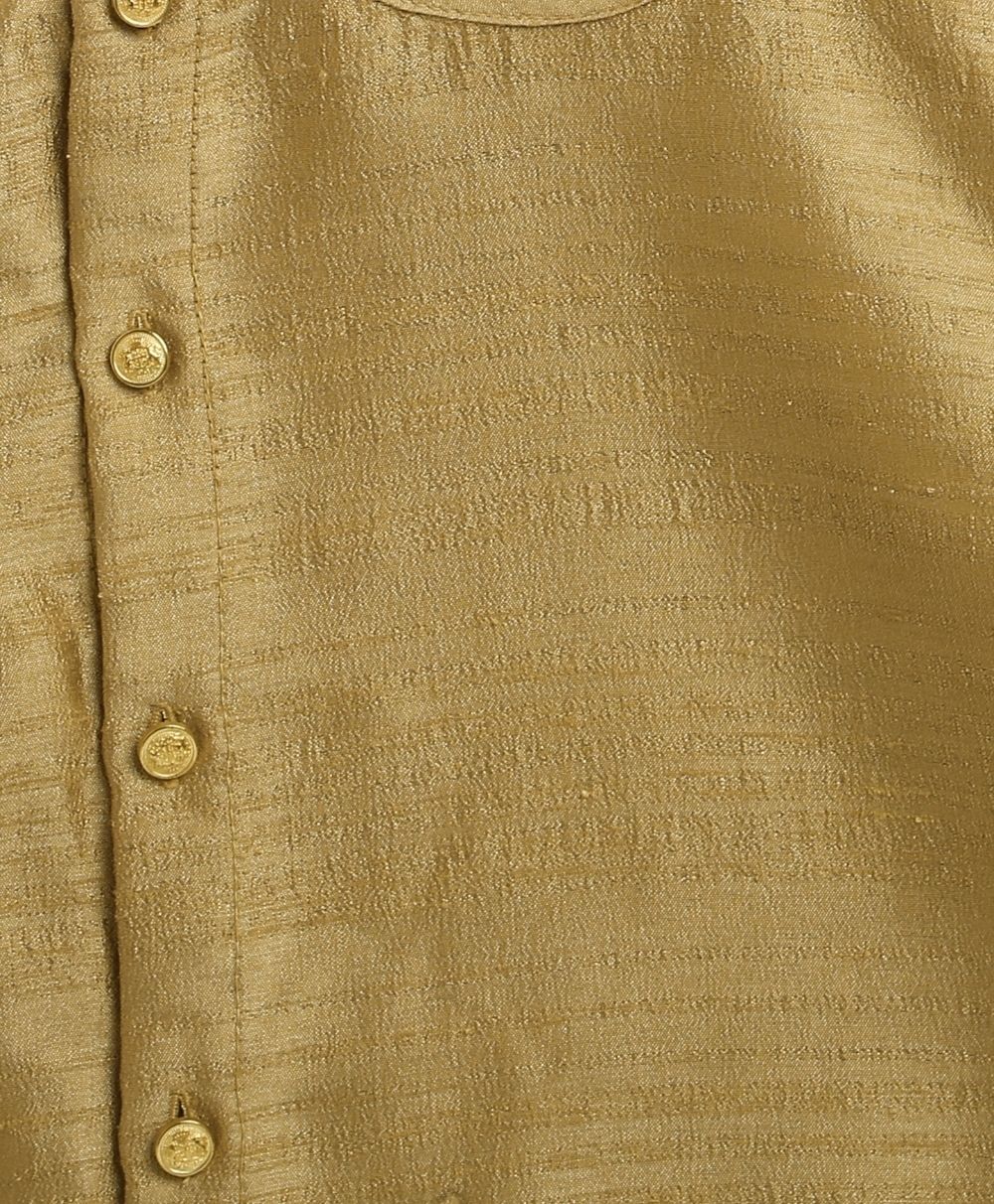 The Royal Golden Kurta Set - Golden & White