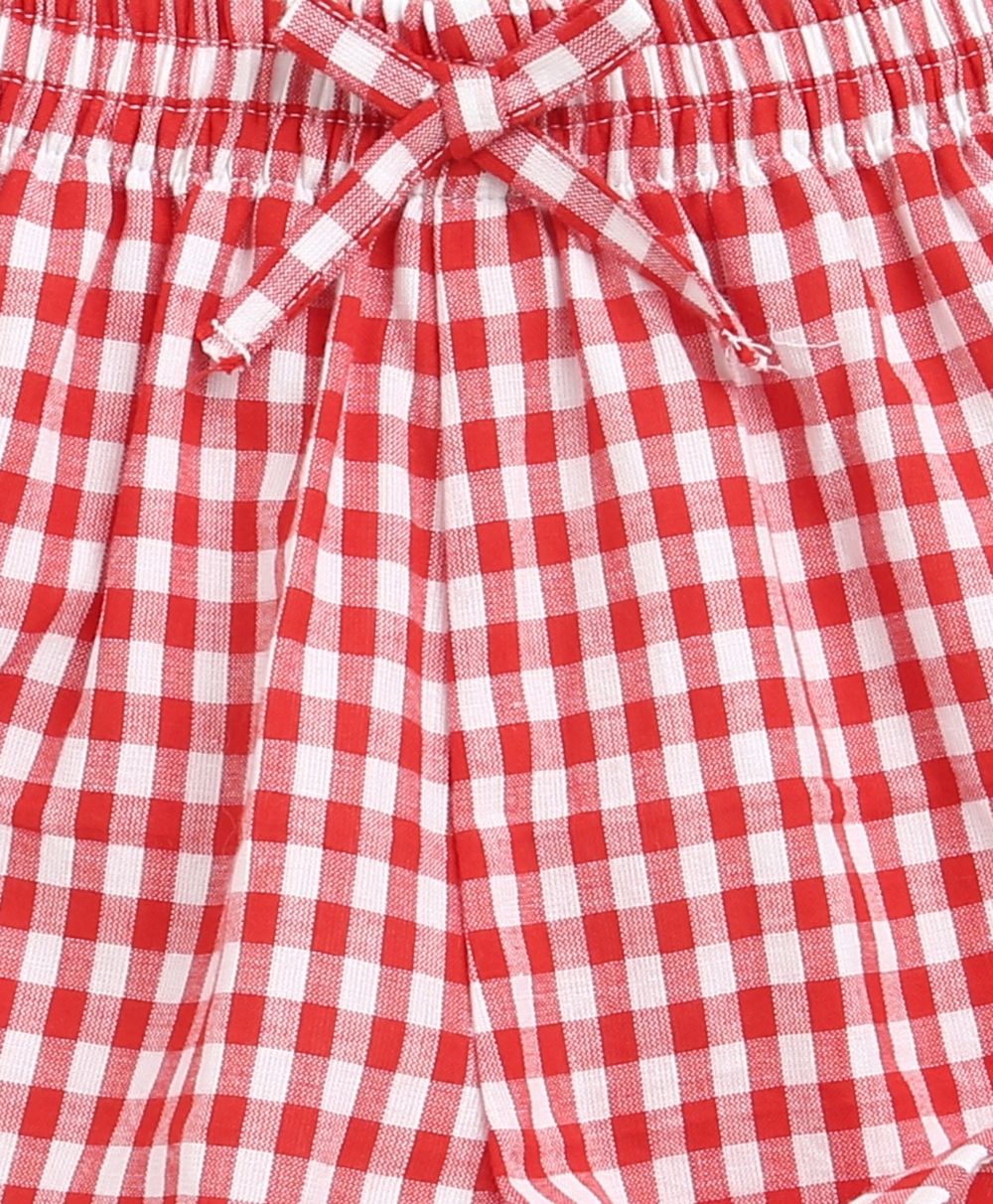 Koala Print Co-ord Set - White & Red