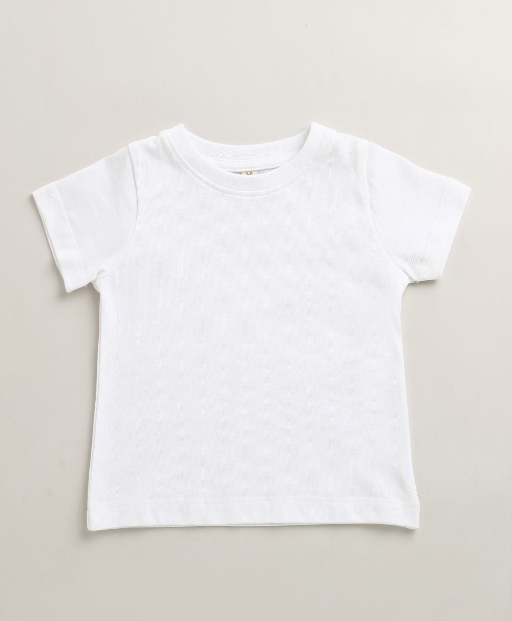 Baby Boys' Sunbeam Stripes Organic Cotton Romper & White T-shirt Set - Multi