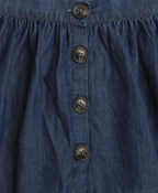 Classic Denim Skirt - Navy