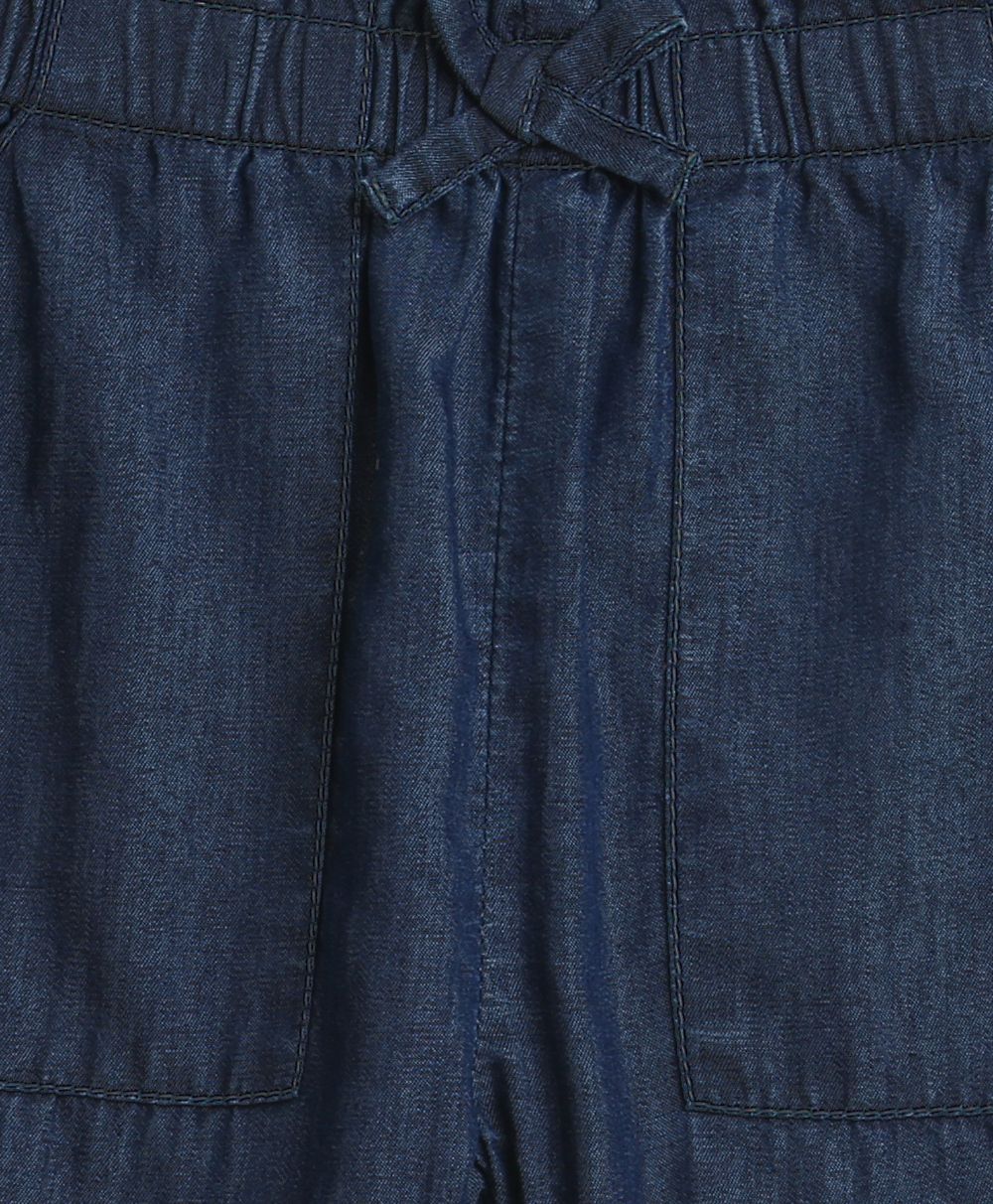 Denim Explorer Relaxed Jogger Pants - Navy