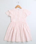 Cotton Party Dress - Baby Pink