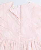 Cotton Party Dress - Baby Pink