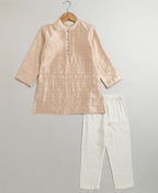 Dusky Rose Festive Elegance - Rose Gold & White