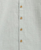 The Little Explorer Mint & Khaki Cotton Co-ord Set - Mint & Biege