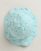 Baby Girls' Bluebell Fairy Organic Cotton Ruffle Dress, Hat and Bloomer Set -Sea Green