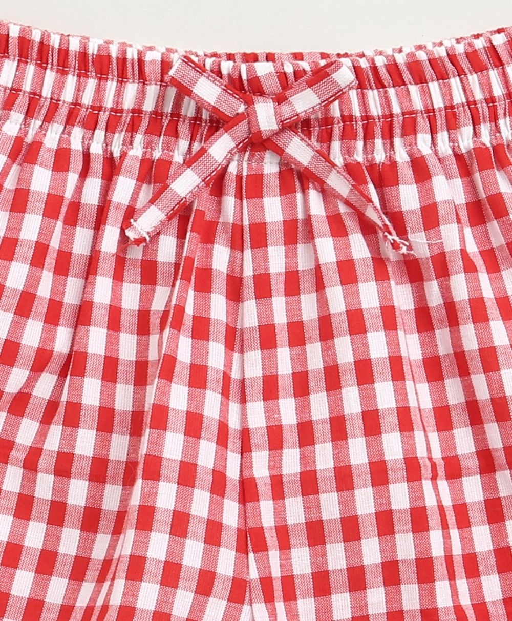 Koala Print Co-ord Set - White & Red