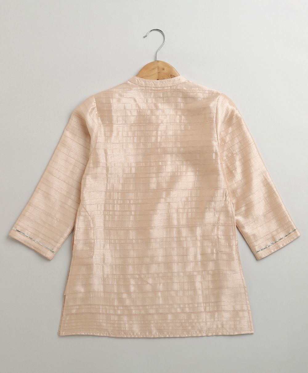 Dusky Rose Festive Elegance - Rose Gold & White