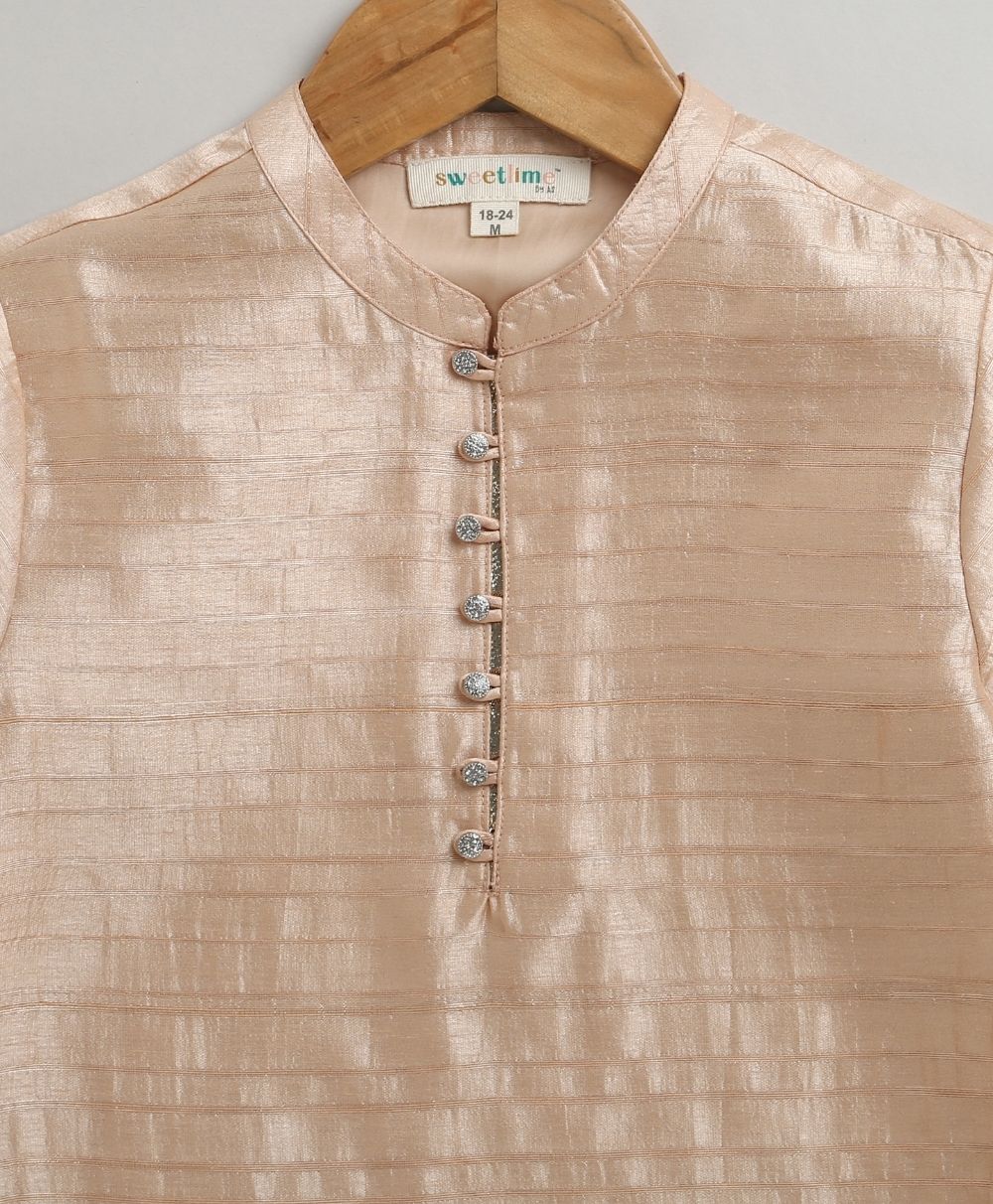 Dusky Rose Festive Elegance - Rose Gold & White