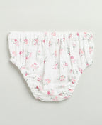 Pink Floral Print Organic Cotton Co-ord Set - White