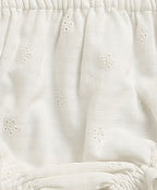 Meadow Mist Organic Cotton Floral Set – White