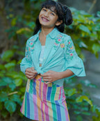 Stylish Cotton Shirt -Mint Green