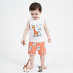 Stand Tall Cotton Jersey Tank Top - White