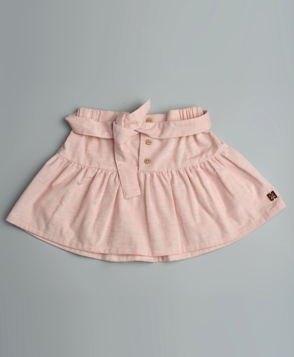 Corduroy Skirt - Pink
