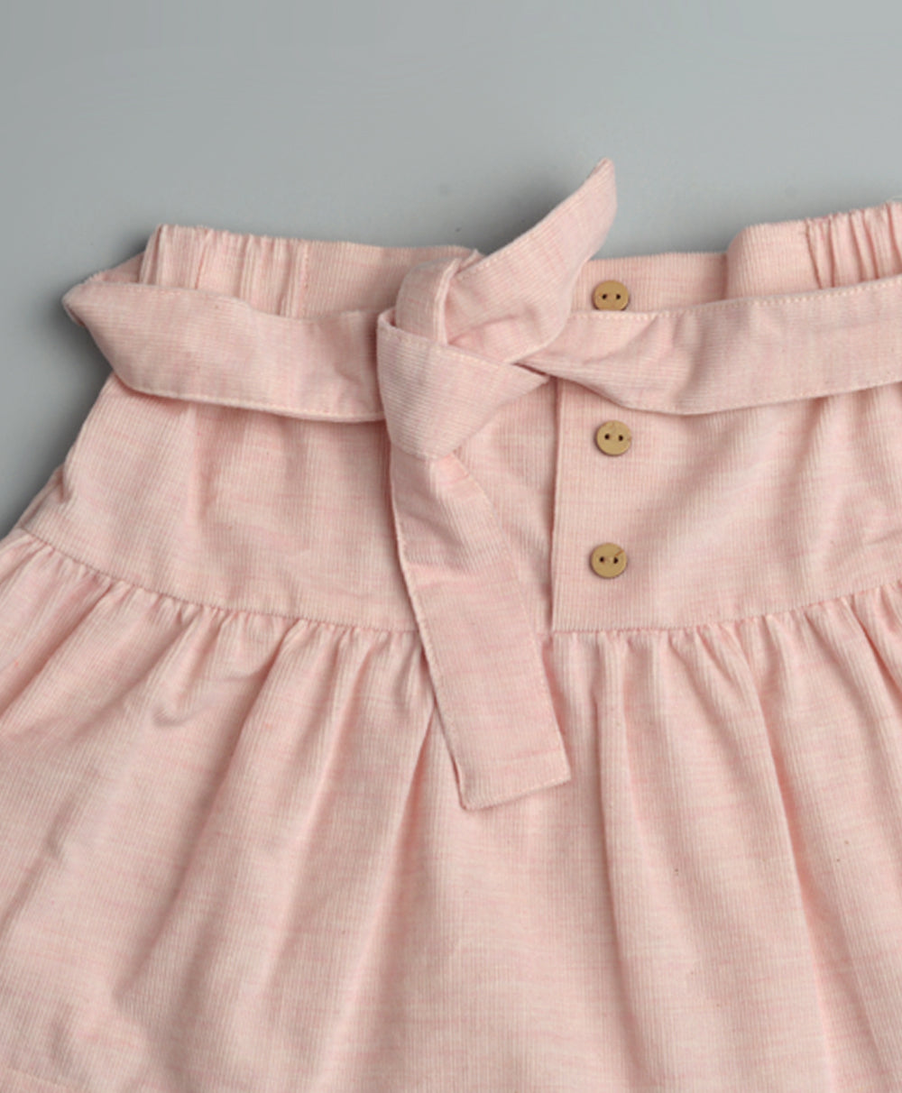 Corduroy Skirt - Pink