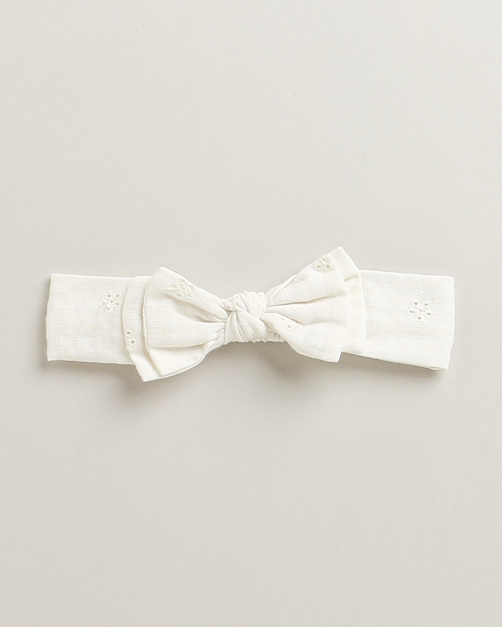 Organic Cotton White Sundress with Hair band - White