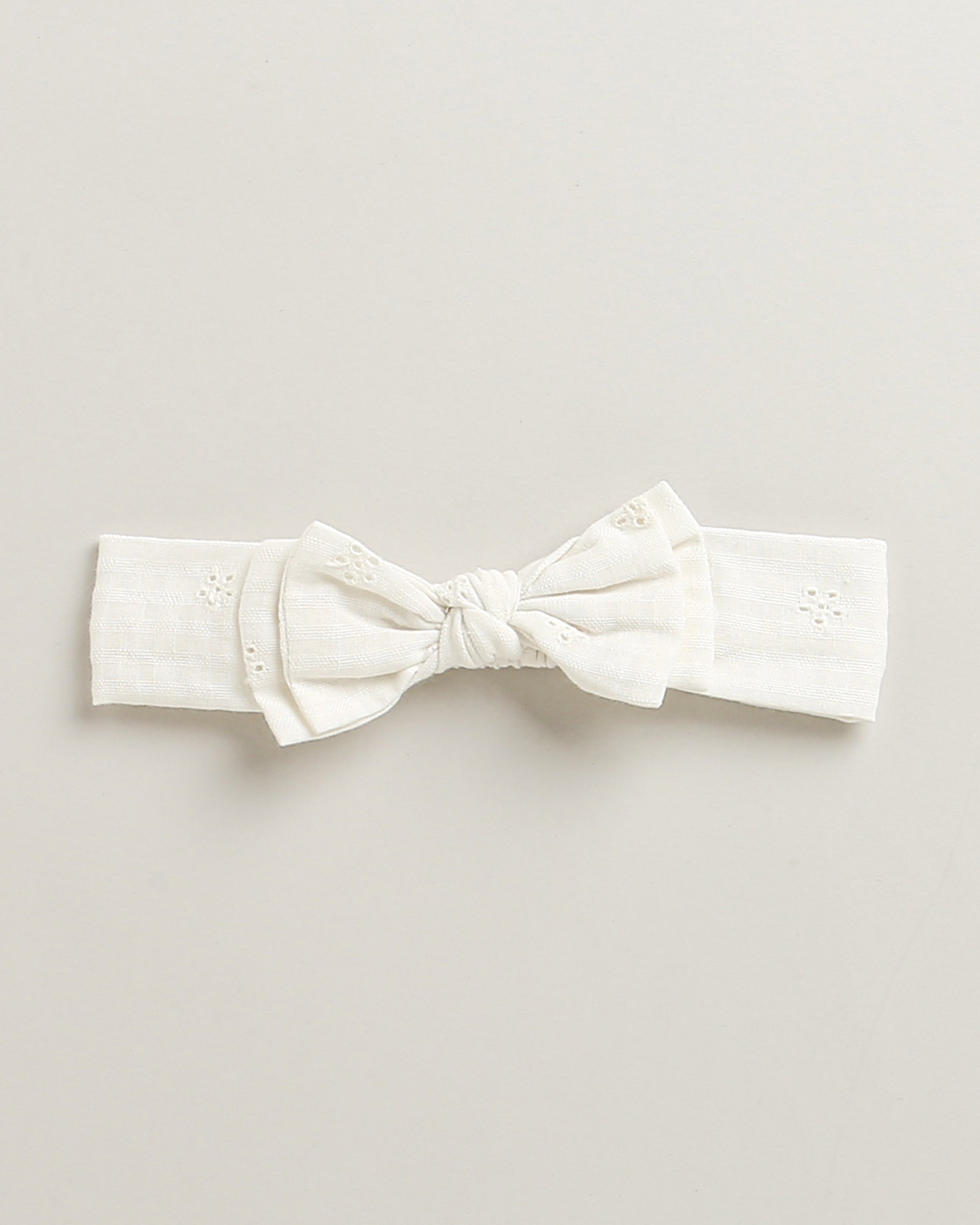 Organic Cotton White Sundress with Hair band - White