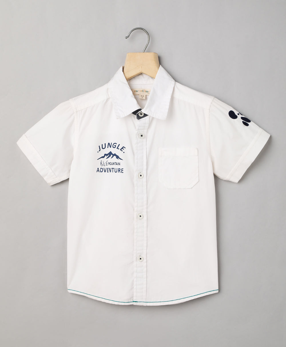 Signature Oxford Shirt - White