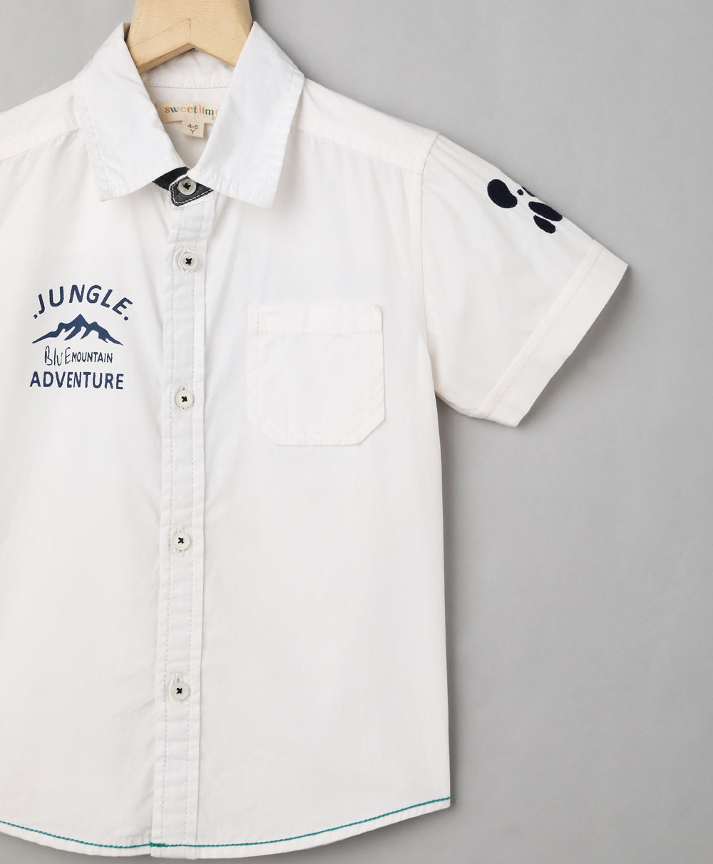 Signature Oxford Shirt - White