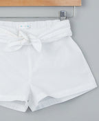 Organic Cotton Shorts - White