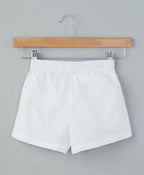 Organic Cotton Shorts - White