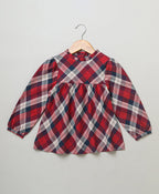 Long Sleeves Blouse - Red