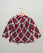 Long Sleeves Blouse - Red