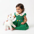 Polka Dot Printed Dress - Green