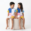 Unisex Tonal T-Shirt & Shorts Co-ord Set - Multicoloured