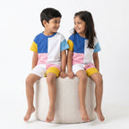Unisex Tonal T-Shirt & Shorts Co-ord Set - Multicoloured