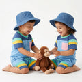Unisex Classic Blue Baby Hat - Dark blue