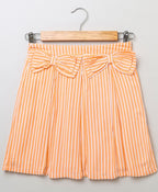 Striped Skirt - Peach