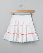 Organic Cotton Skirt - White